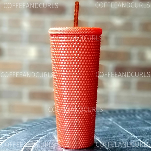 Starbucks Orange Bling Studded Fall 2022 Release Venti NWT - Picture 5 of 9